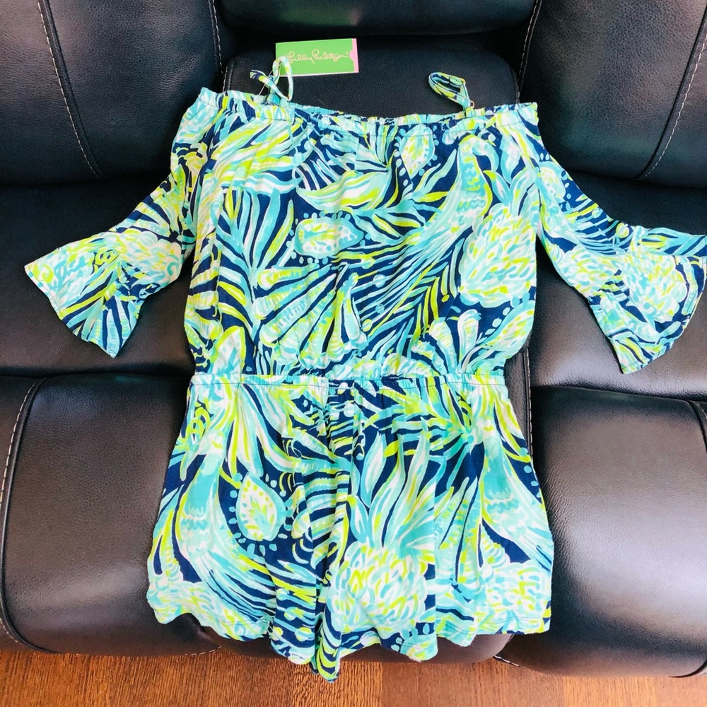 Lilly Pulitzer Girls Romper